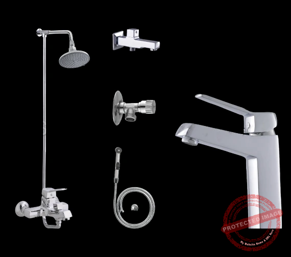 Complete MUSE SET Bathroom Sanitary Fittings