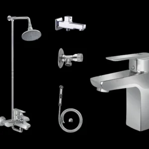 Complete ARAGON SET Bathroom Sanitary Fittings