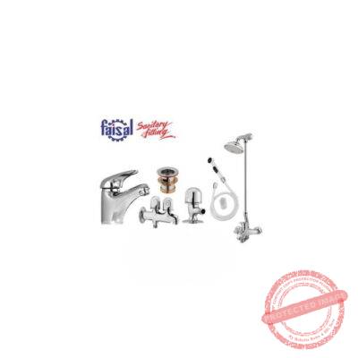 Complete Aqua Series Single Lever Bath Set – High-Quality Bathroom Solutions by Faisal Sanitary Fittings