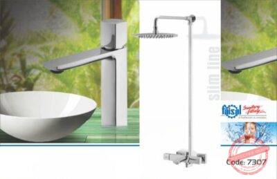 Complete Slim Line Series Single Lever Bath Set – Sleek Design, Effortless Control