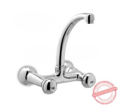 Galaxy Kitchen Sink Mixer – Model 800 | Wall Mounted with Dual Knob Control by Faisal Sanitary Fittings