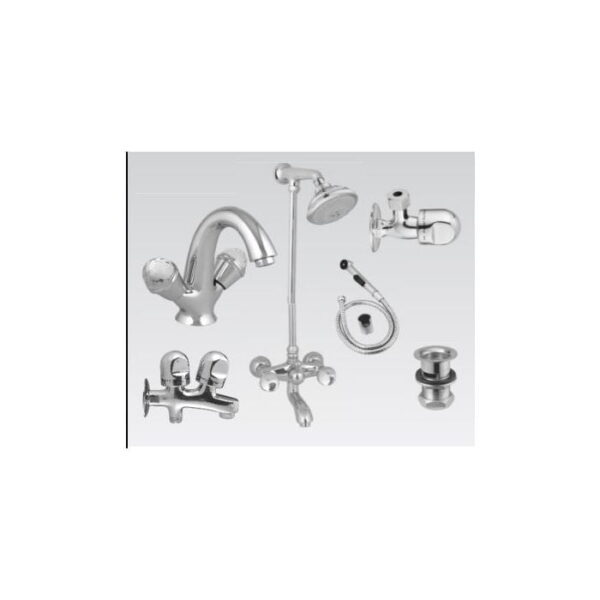Complete Royal Series Quarter Round Bath Set