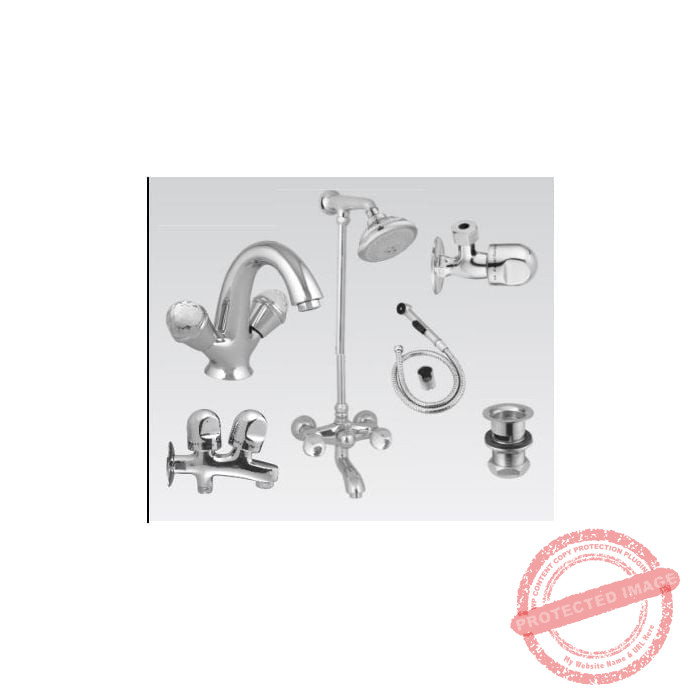 Complete Royal Series Quarter Round Bath Set