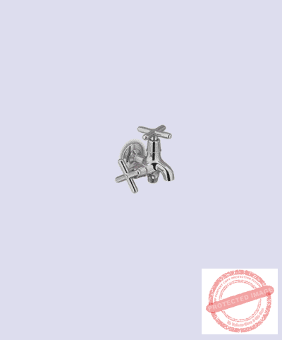 Star Double Bib Cock – Model 2503 | Durable Brass Faucet by Faisal Sanitary Fittings