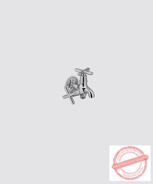 Star Double Bib Cock – Model 2503 | Durable Brass Faucet by Faisal Sanitary Fittings