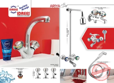 Complete Ariya 2 Nob Set Sanitary Set Code 2112