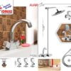 Complete Avari 4 Nob Set Sanitary Set Code 3111