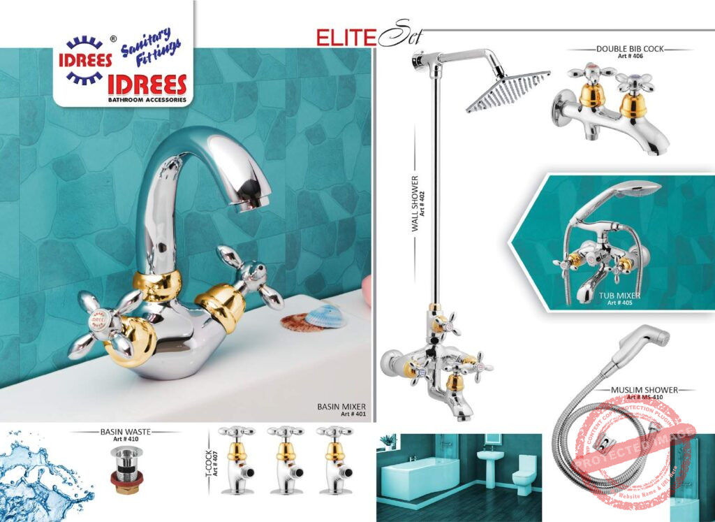 Complete Elite 4 Nob Set Sanitary Set Code 411
