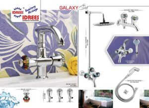 Complete Galaxy 4 Nob Set Sanitary Set Code 2911