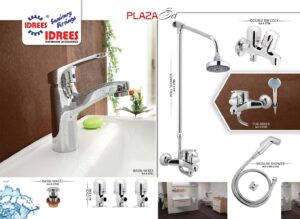 Complete Plaza Single Lever Sanitary Set Code 2711