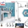 Complete Porta Single Lever Sanitary Set Code 3911