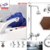 Complete Mehran Single Lever Sanitary Set Code 2815