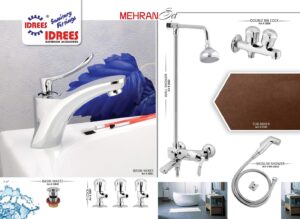 Complete Mehran Single Lever Sanitary Set Code 2815