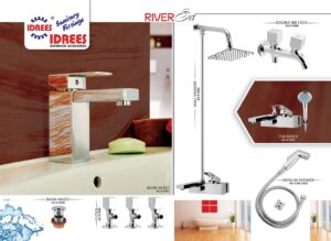 Complete River Single Lever Sanitary Set Code 2411