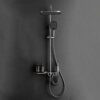 Modern Black Digital Piano Shower Set