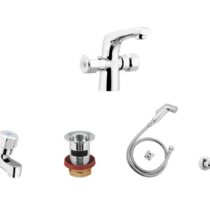 Complete Venus 2 Nob Sanitary Set Code 4212