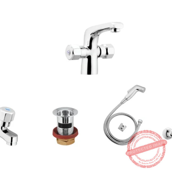 Complete Venus 2 Nob Sanitary Set Code 4212