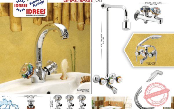 Complete Ghaznawi 2 Nob Sanitary Set Code 1512