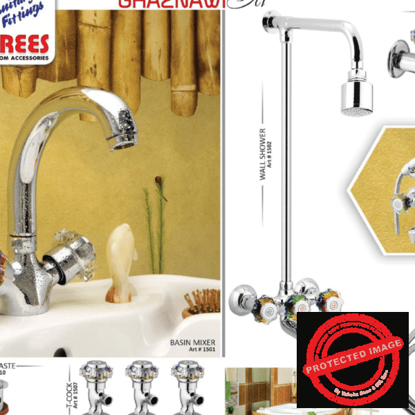 Complete Ghaznawi 2 Nob Sanitary Set Code 1512