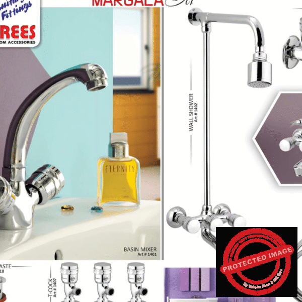 Complete Margala 2 Nob Sanitary Set Code 1421