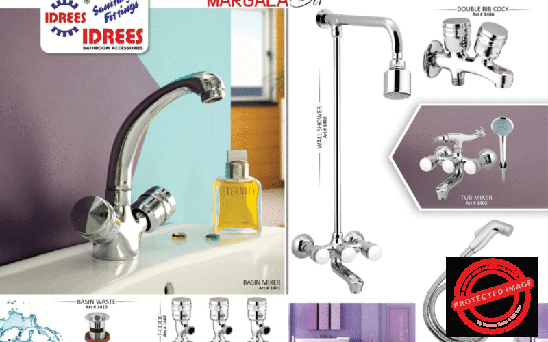 Complete Margala 2 Nob Sanitary Set Code 1421