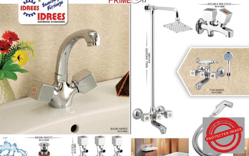 Complete Prime 2 Nob Sanitary Set Code 1612