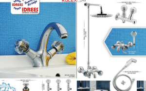 Complete Rolax 2 Nob Sanitary Set Code 3012