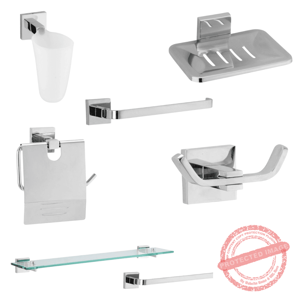 Complete Bathroom Smart Accessories Set Art 5660