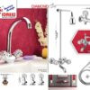 Complete Diamond 2 Nob Sanitary Set Code 2212