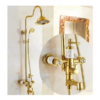 Luxury 9-Piece Gold Shower Set