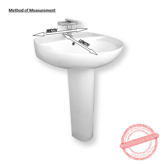 Porta HD11 Washbasin Pedestal