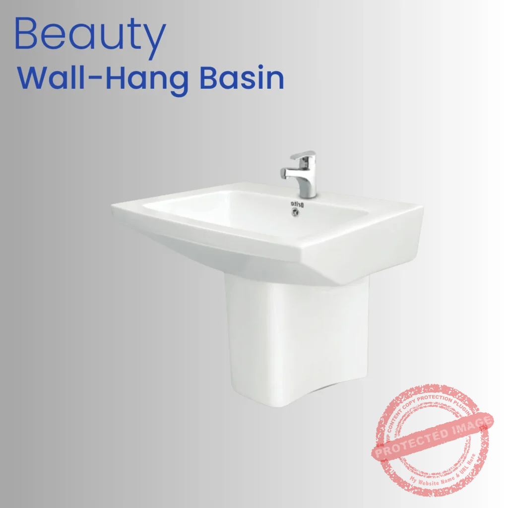 Beauty One-Piece Wall-Hung Basin