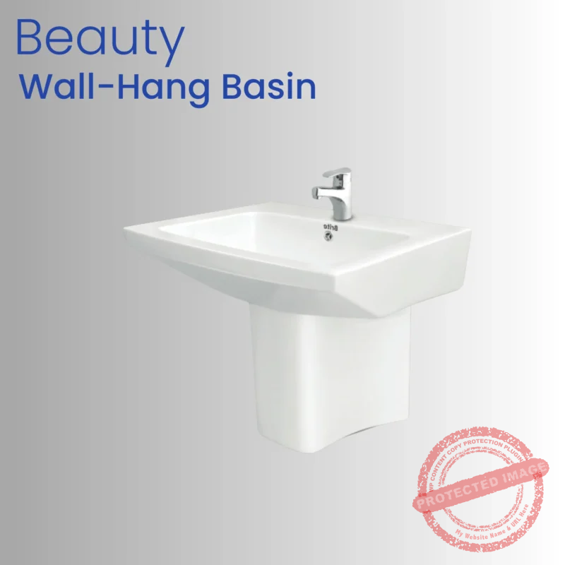 Beauty One-Piece Wall-Hung Basin