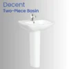 Decent Two-Piece Basin