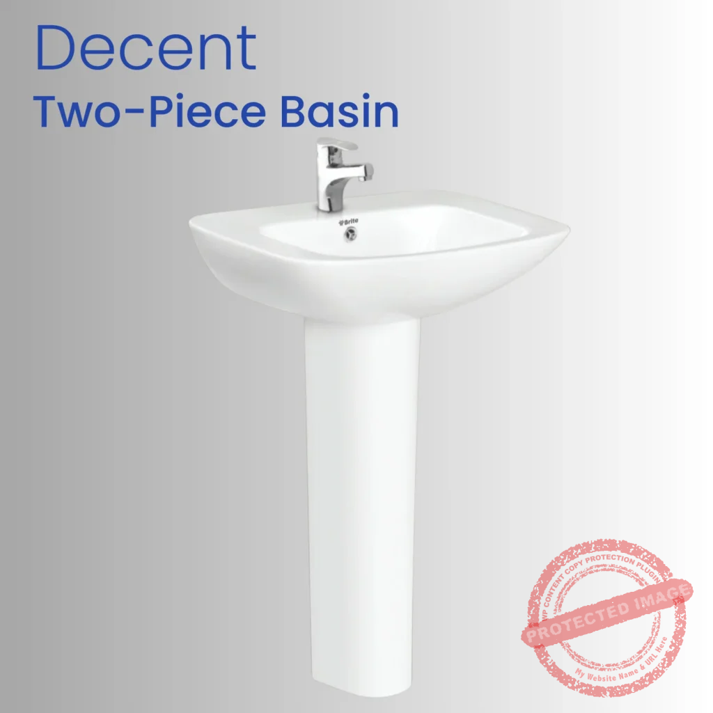 Decent Two-Piece Basin