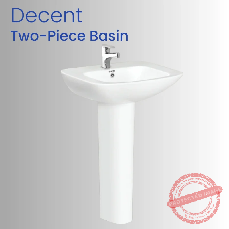 Decent Two-Piece Basin