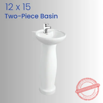 12 x 15 Two-Piece Basin