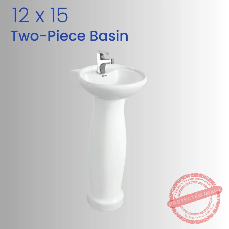 12 x 15 Two-Piece Basin
