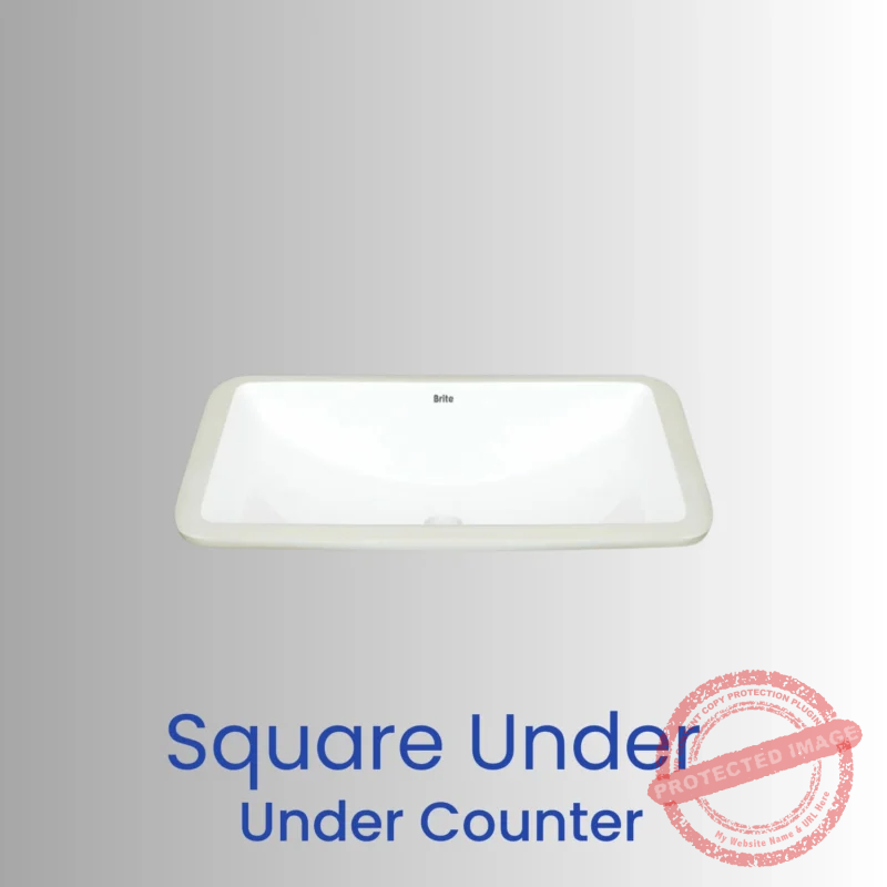 Square Under-Counter Vanity Basin