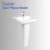 Super Two-Piece Basin