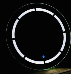 Smart LED Round Mirror with Touch Control