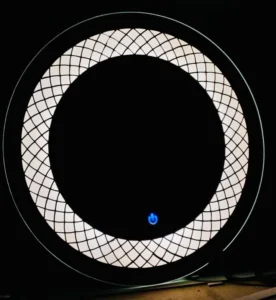 Smart LED Round Mirror with Touch Control
