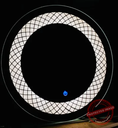 Smart LED Round Mirror with Touch Control