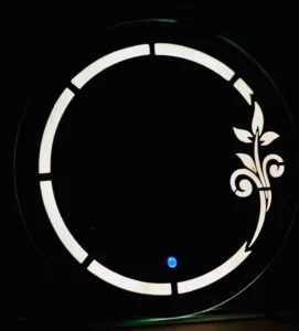 Smart LED Round Mirror with Touch Control