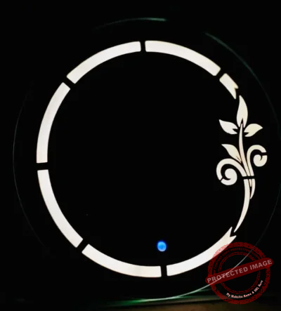 Smart LED Round Mirror with Touch Control