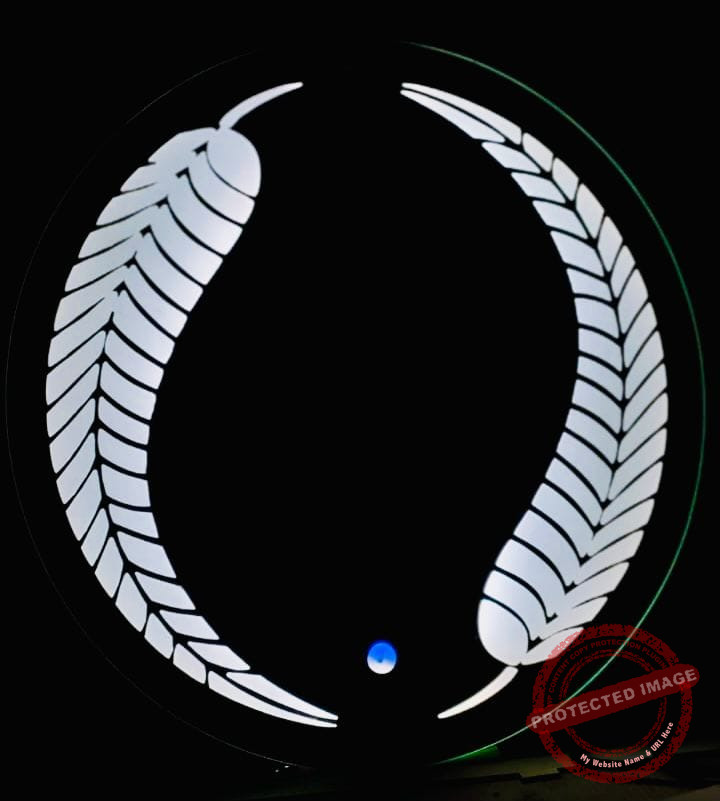 Smart LED Round Mirror with Touch Control