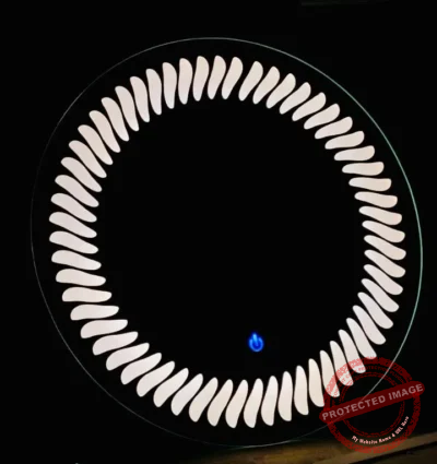 Smart LED Round Mirror with Touch Control