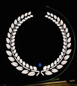 Smart LED Round Mirror with Touch Control