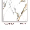 Sophisticated 24x24 Inch Marble-Effect Tile – Model G3163