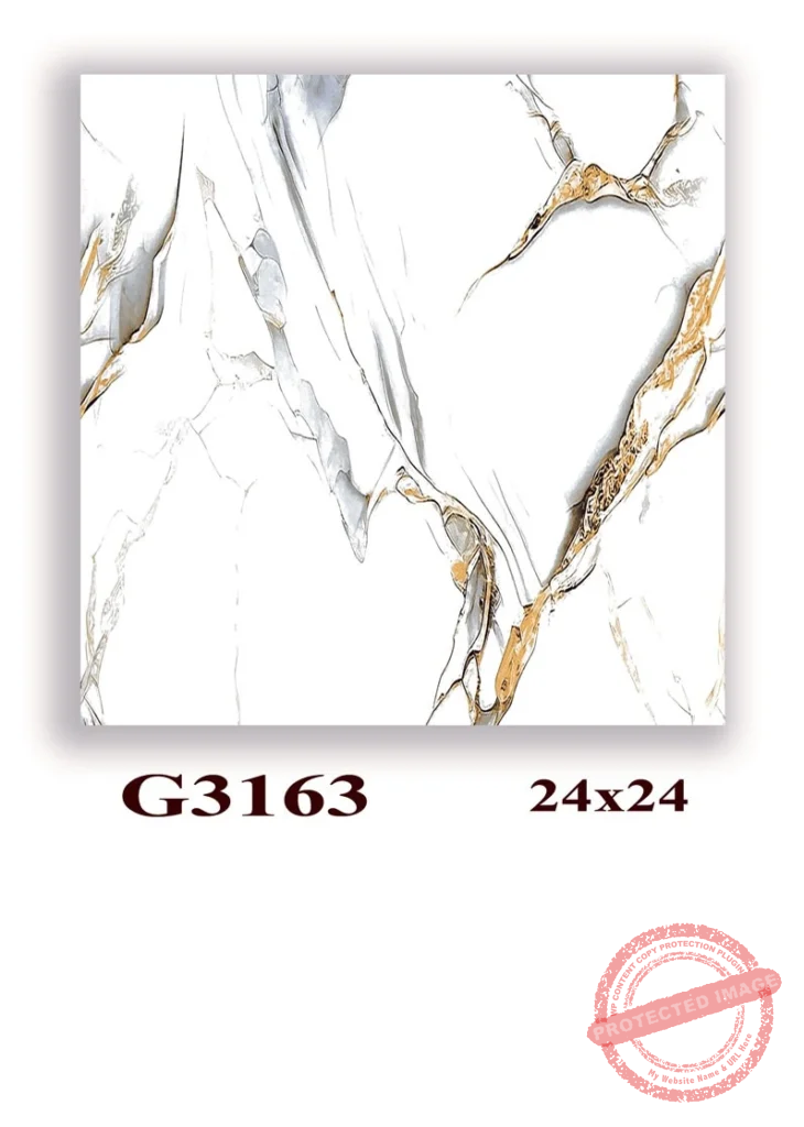 Sophisticated 24x24 Inch Marble-Effect Tile – Model G3163